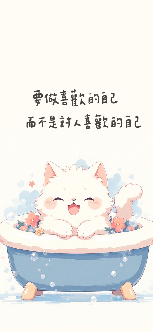 要做喜欢的自己～