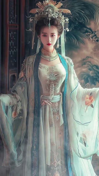 优雅古风仙女