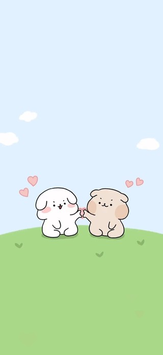 小狗比心～七夕～情侣