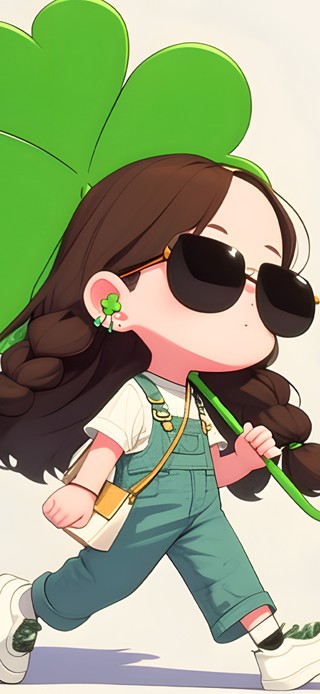四叶草幸运女孩