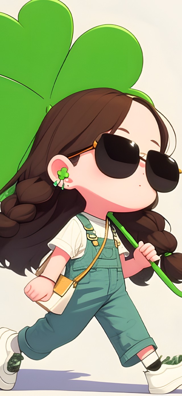 四叶草幸运女孩