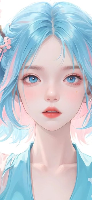 4K治愈桃花姐姐