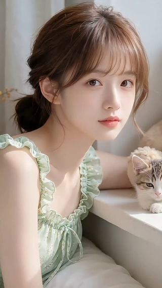 闺房清纯少女