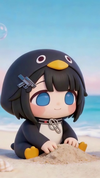 夏日海滩