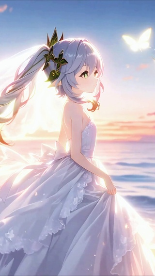 纳西妲丨风与蝶语丨