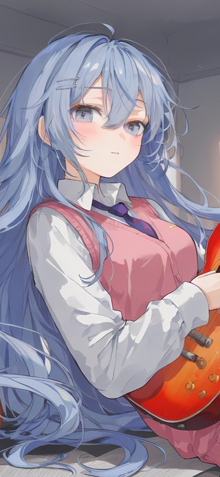 吉他美女