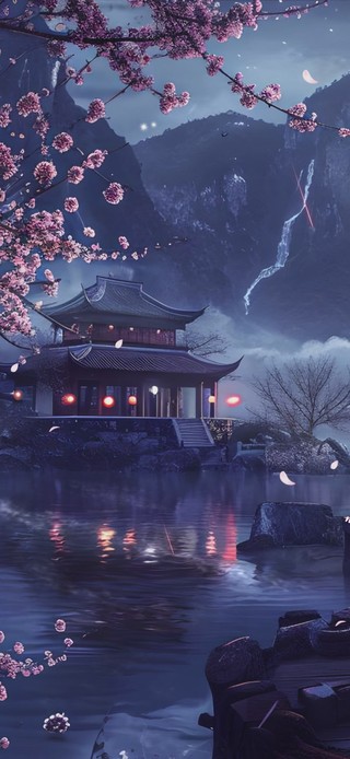 江南风格夜景