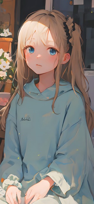花店阳光女孩