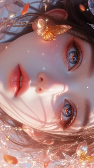 绝美眼睛里有星星