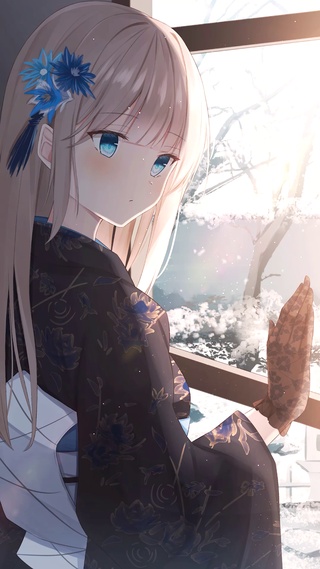 初雪少女