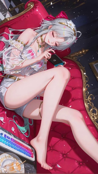 长腿游戏少女珂莱塔