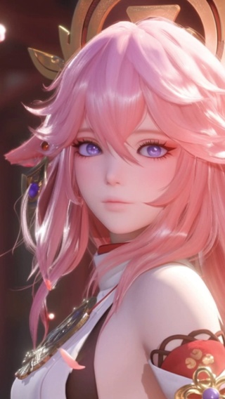 樱花树下的八重神子