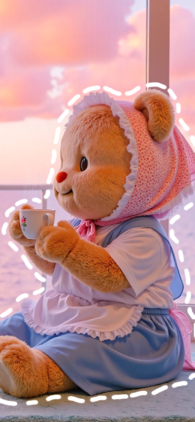 黄油小熊心态超好