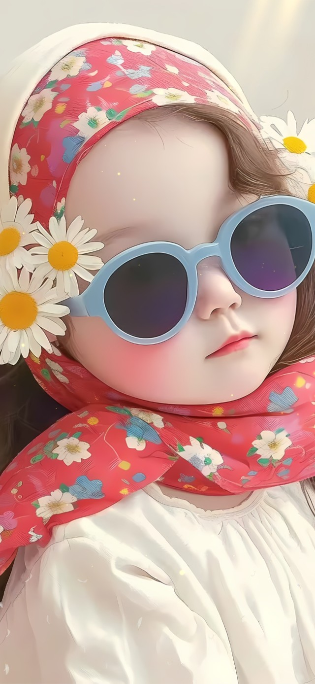 可爱乡村小女孩