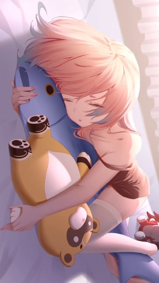 房间里的慵懒美女4k