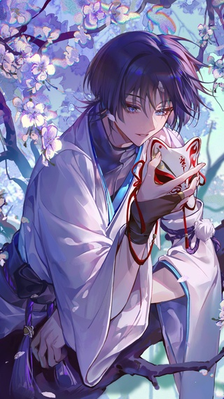 狐面-画师：隐世樱