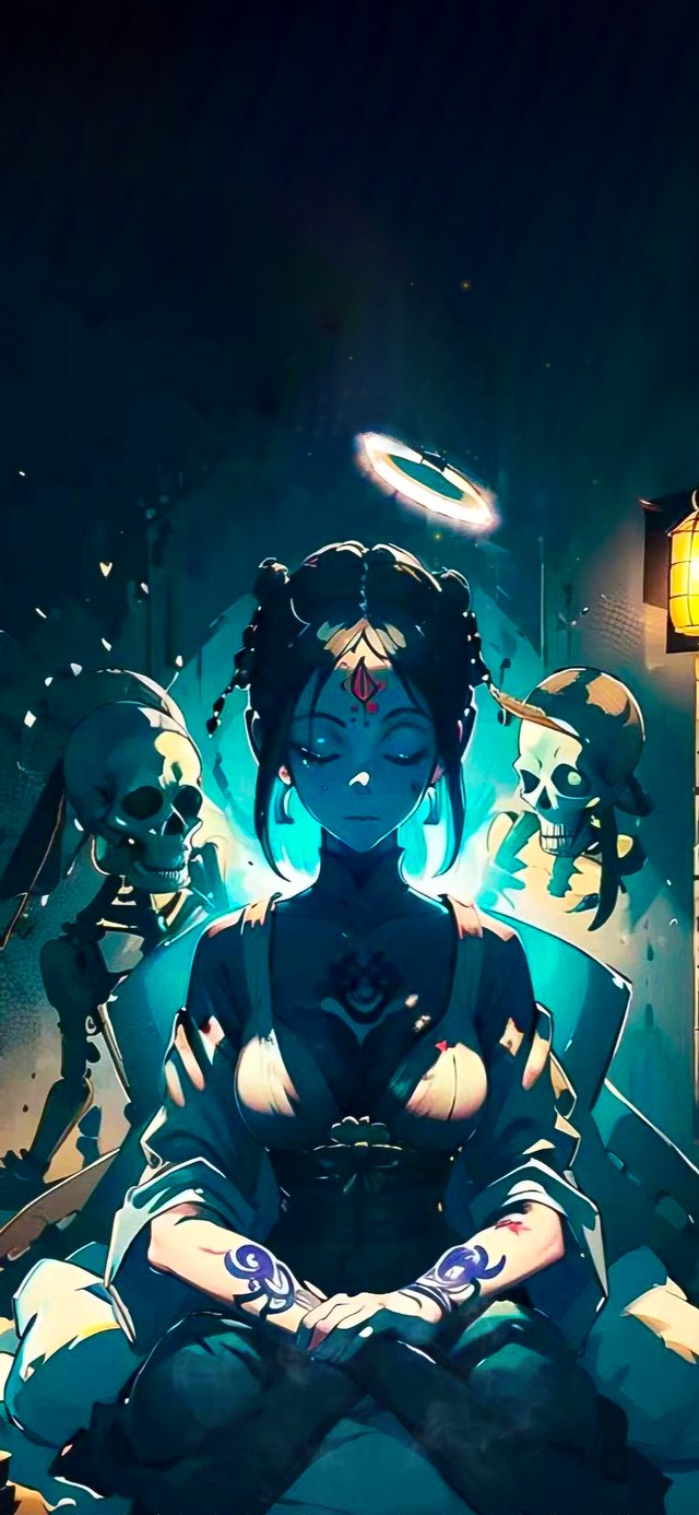 佛系少女4K壁纸