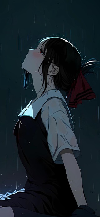 雨中女孩