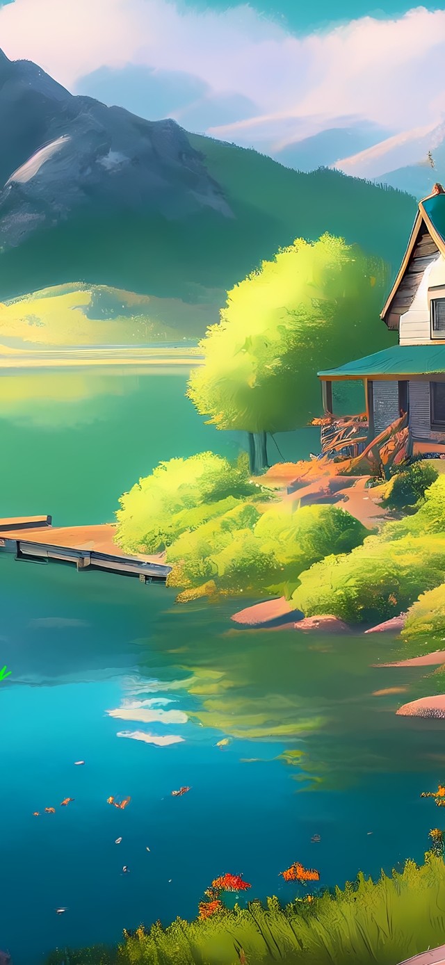 4K治愈护眼小屋