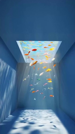 蓝色养眼系动态壁纸