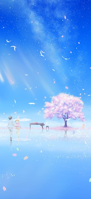 樱花树下的初遇