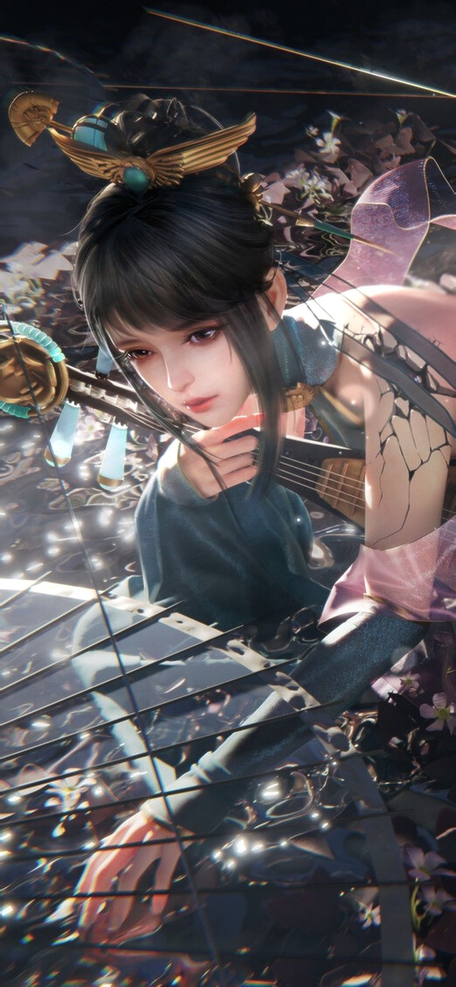 4K古风美少女