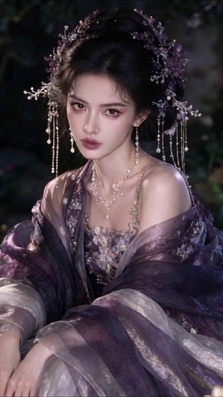 夜花紫衣