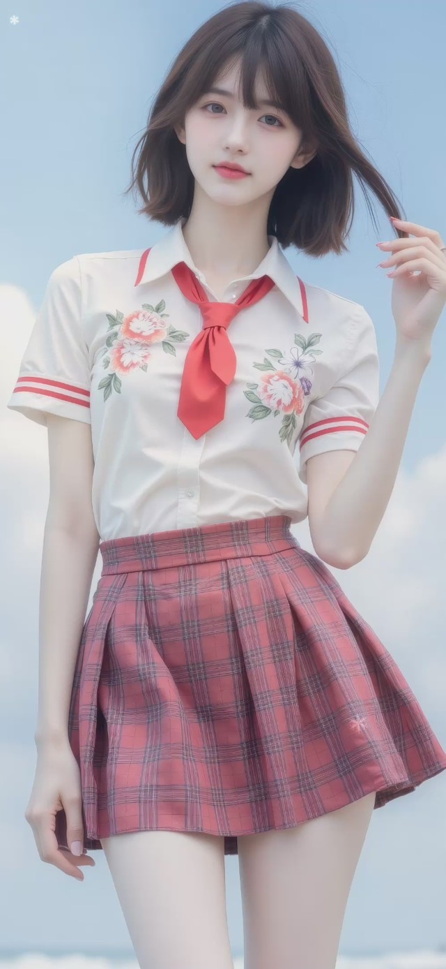 简约护眼美女壁纸