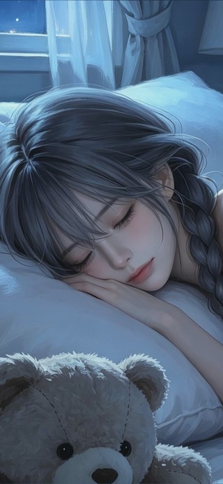晚安好梦少女