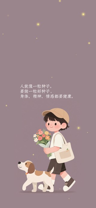 身体、精神、情感都要健康