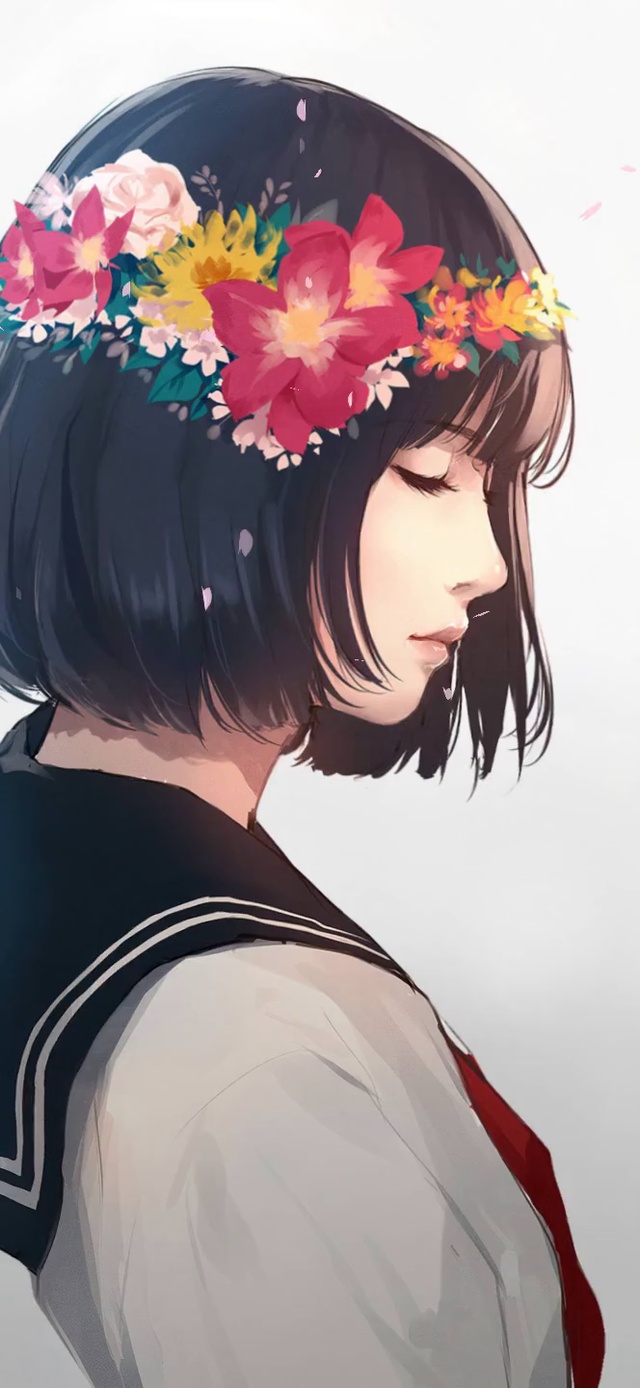极简桌面美女