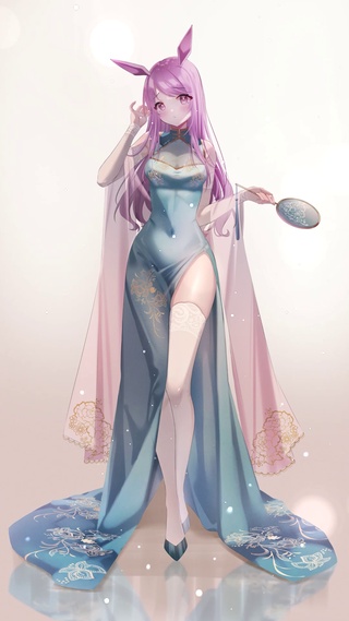 古风兔耳少女