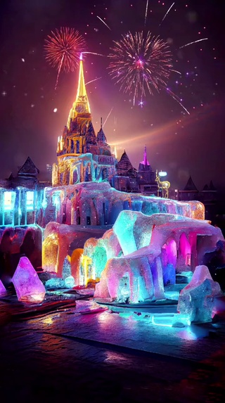 浪漫烟花