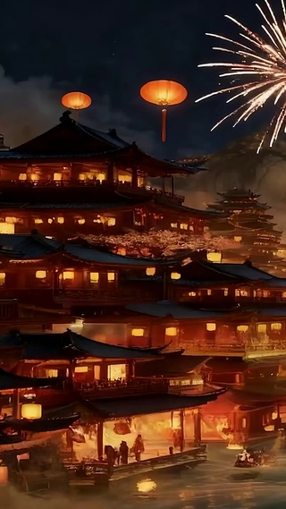 中秋夜景