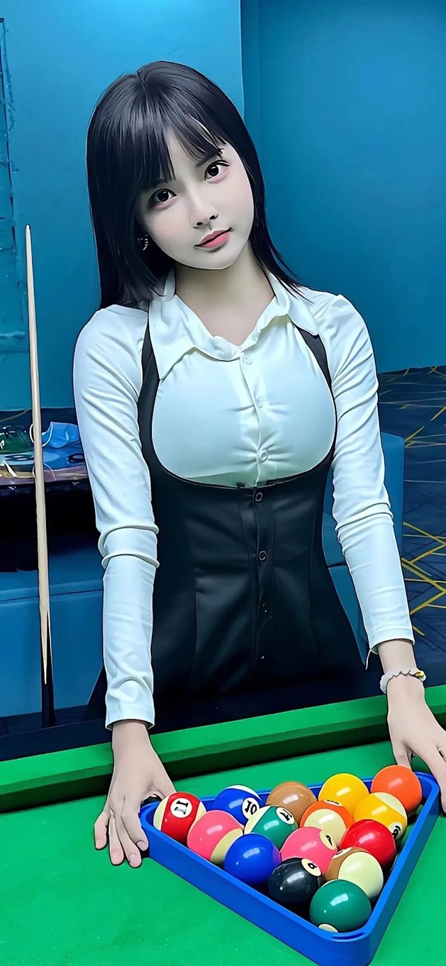 台球女孩