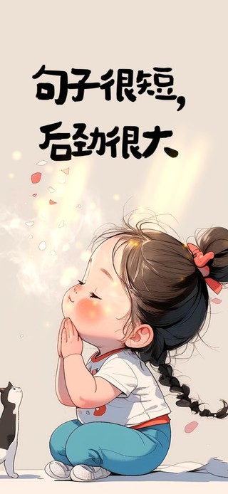 句子很短 后劲很大