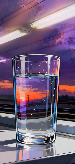 极致浪漫！旅途一瞥紫色晚霞~