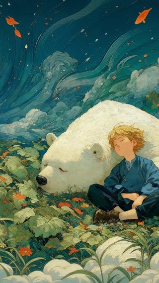 星海游鱼下的休憩时光