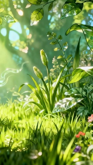 护眼花草树木