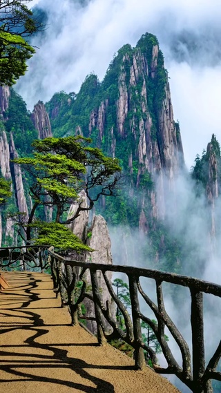 4k高清黄山美景