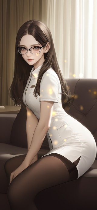 美女护士金钗挽云