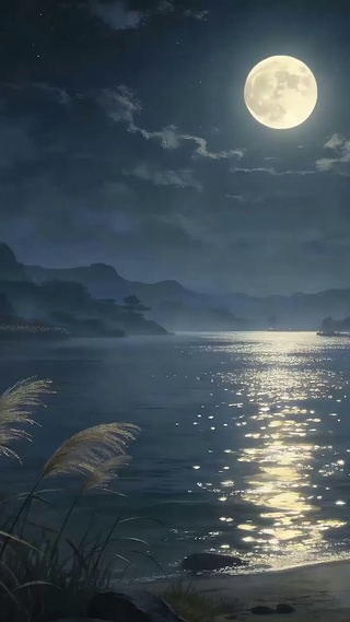古风月圆之夜
