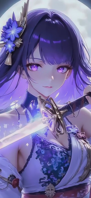 左手持剑雷电将军