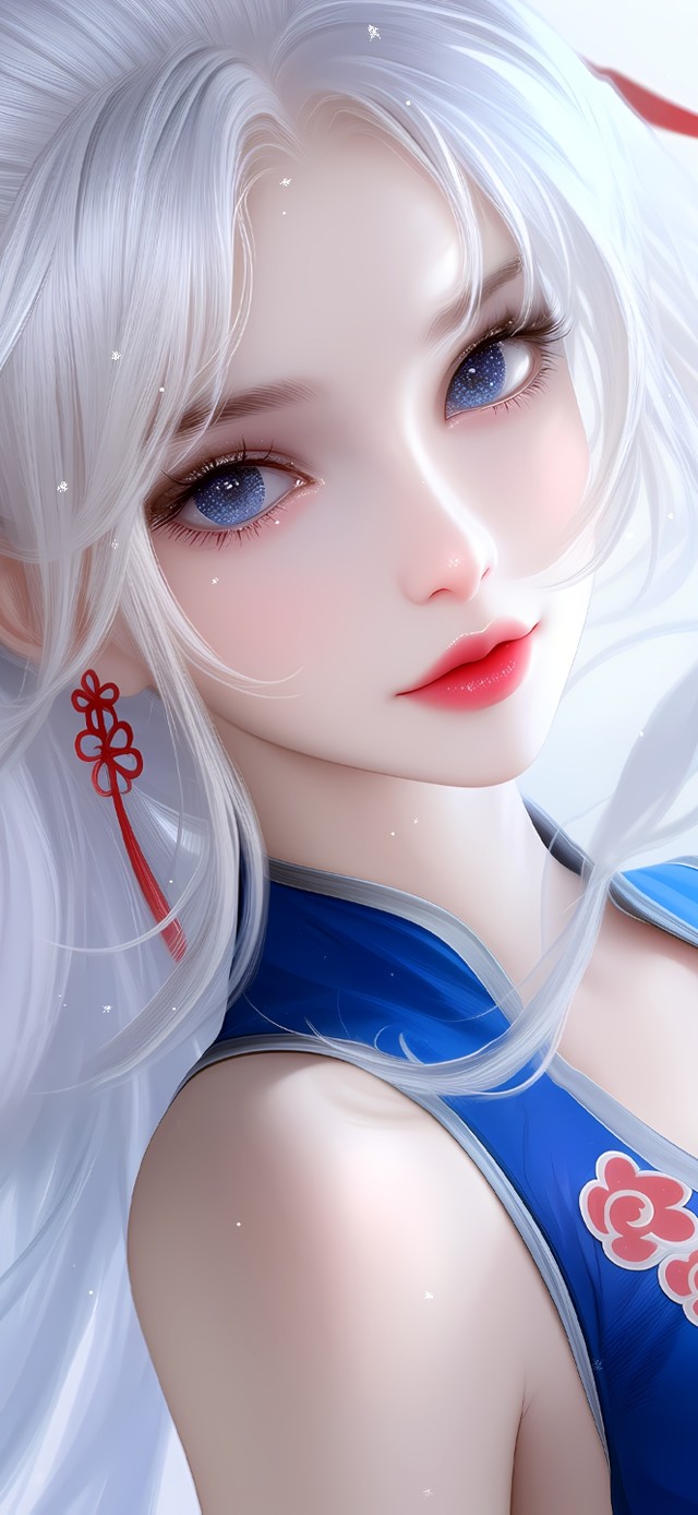 清纯旗袍少女