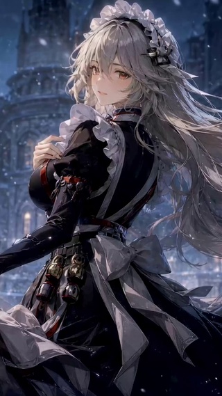 雪夜哥特少女