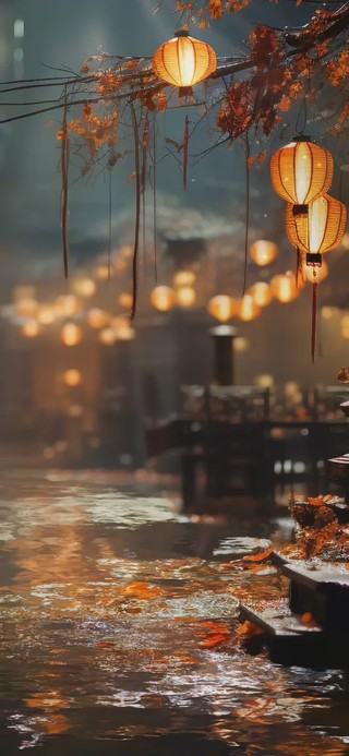 华灯初上