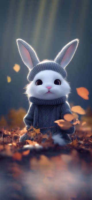 秋天的兔子