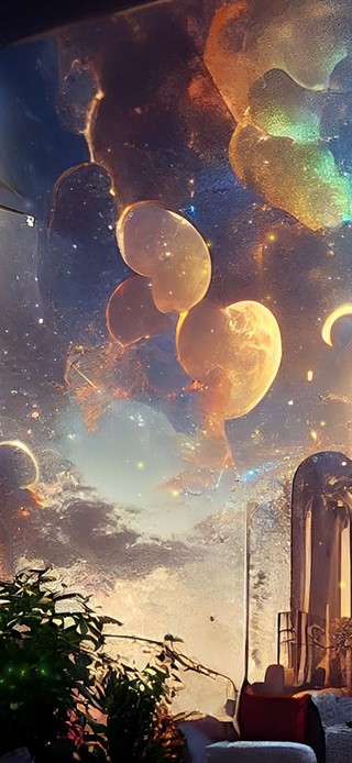 科技窗外景色