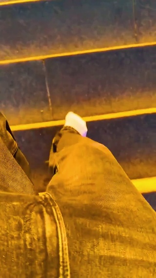 前方的晚霞日落