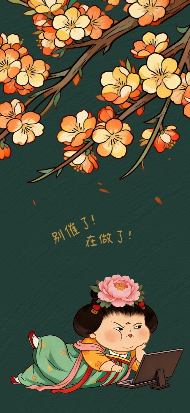 假日加班仕女